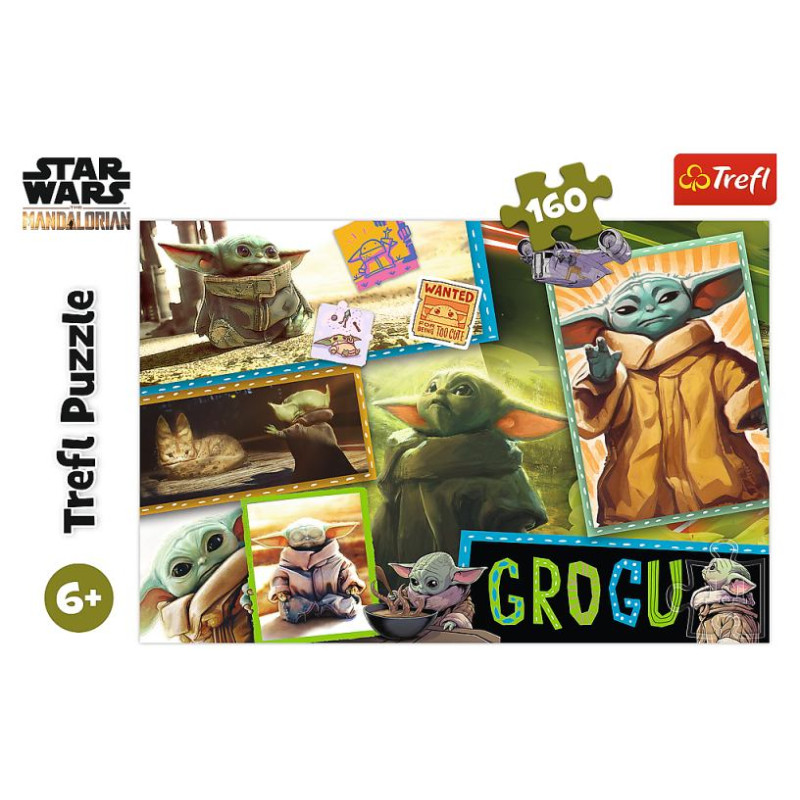 Trefl STAR WARS Mandalorian Puzle, 160 gab.