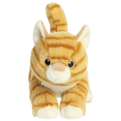 Eco Nation AURORA Eco Nation Plī&scaron;a rotaļlieta Orandžais kaķis, 15 cm