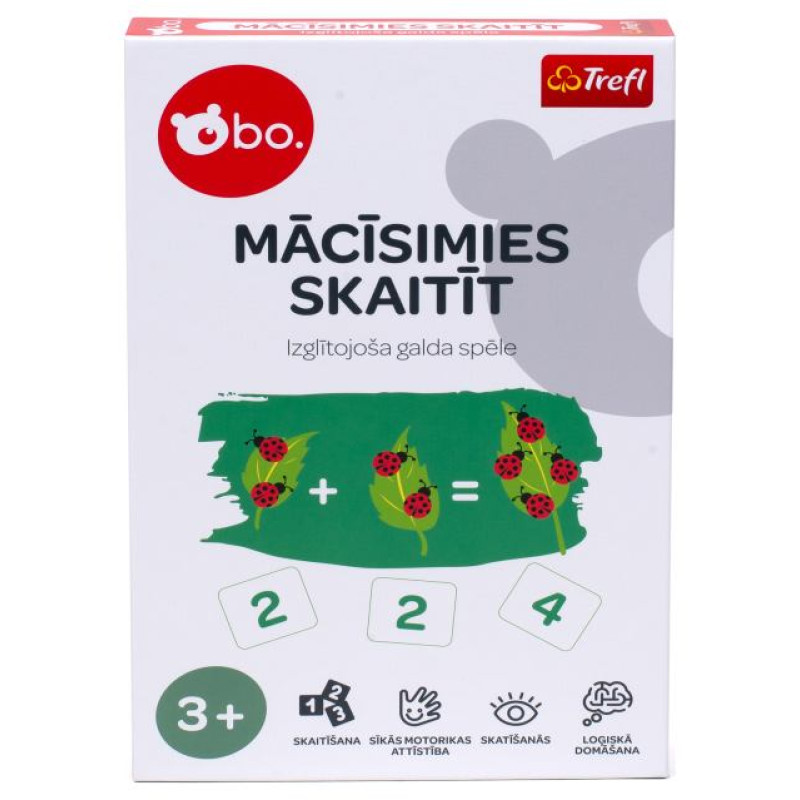 BO. Izglītojo&scaron;a galda spēle Skaitī&scaron;ana, (Latvie&scaron;u valodā)