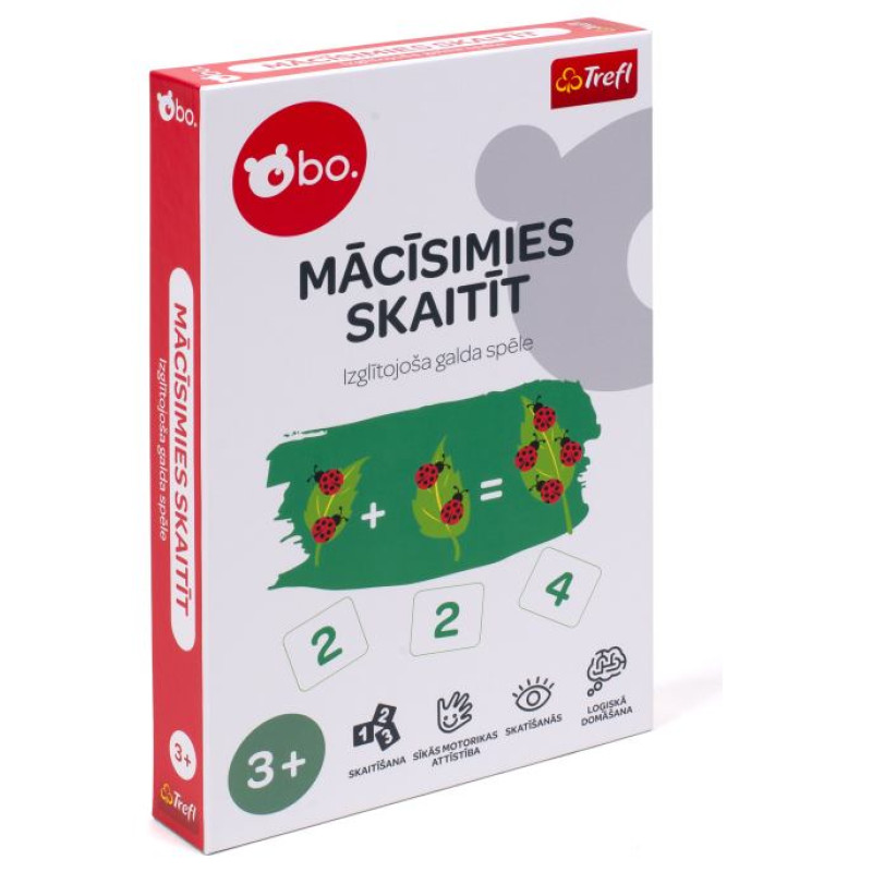 BO. Izglītojo&scaron;a galda spēle Skaitī&scaron;ana, (Latvie&scaron;u valodā)