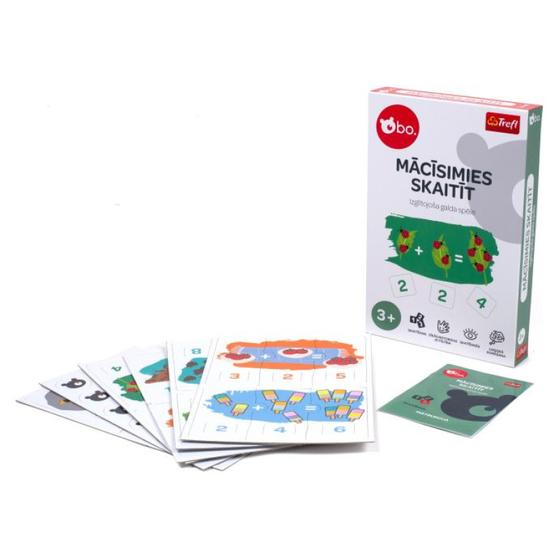 BO. Izglītojo&scaron;a galda spēle Skaitī&scaron;ana, (Latvie&scaron;u valodā)