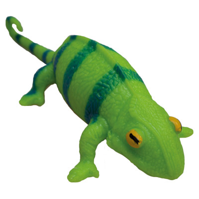 Deluxebase Stiepjamā rotaļlieta, Hameleons