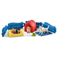 Schleich FARM WORLD Būris ar kucēniem