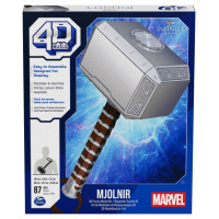 4D Puzzle MARVEL 4D puzle Tora āmurs