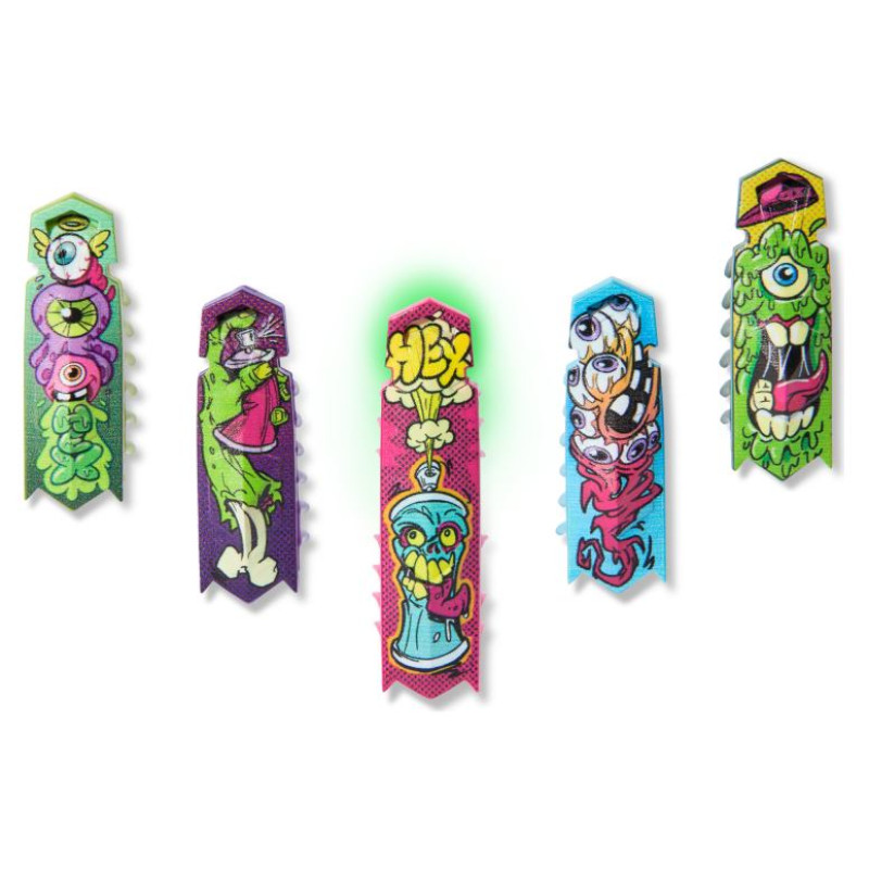 Hex Bots Interaktīvā rotaļlieta Nano vaboles ar gaismiņām, 5-paka