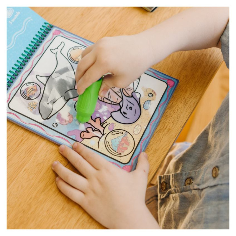 Melissa & Doug Water Wow! Ūdens krāsojamā grāmata &ndash; Dzīvnieki