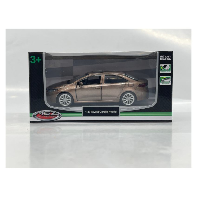 MSZ Die-cast Toyota Corolla Hybrid auto modelis mērogā 1:43