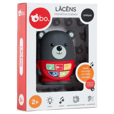 BO. Interaktīvā rotaļlieta "Lācēns" (Latvie&scaron;u valodā)
