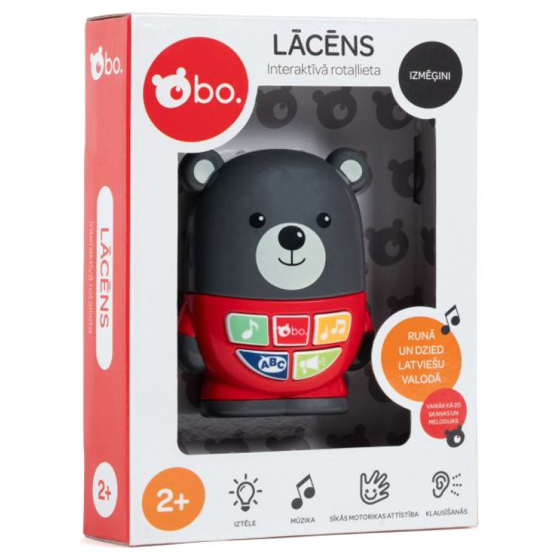 BO. Interaktīvā rotaļlieta "Lācēns" (Latvie&scaron;u valodā)
