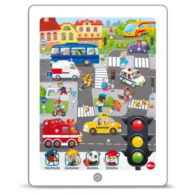 BO. Обучающий планшет "Дорожное движение" (на литовском яз.)