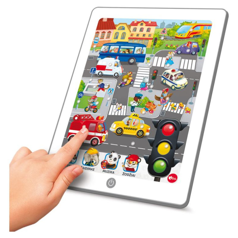 BO. Обучающий планшет "Дорожное движение" (на литовском яз.)