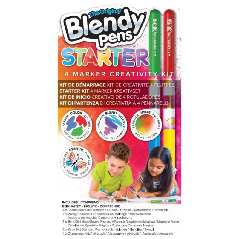 Blendy Pens Marķieru sākuma komplekts 4 gab.