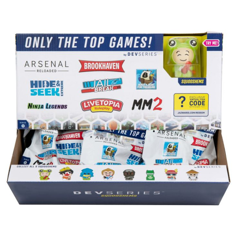 Dev Series W1 Squooshem figūriņa necaurspīdīgā iepakojumā, 7 cm