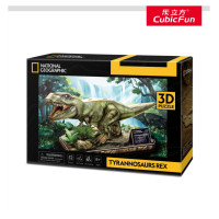 Cubic Fun National Geographic 3D Puzle Tiranozaurs Rekss