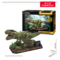 Cubic Fun National Geographic 3D Puzle Tiranozaurs Rekss