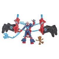 Spider-Man Rotaļu komplekts Bend and Flex kosmosa misija, 15 cm