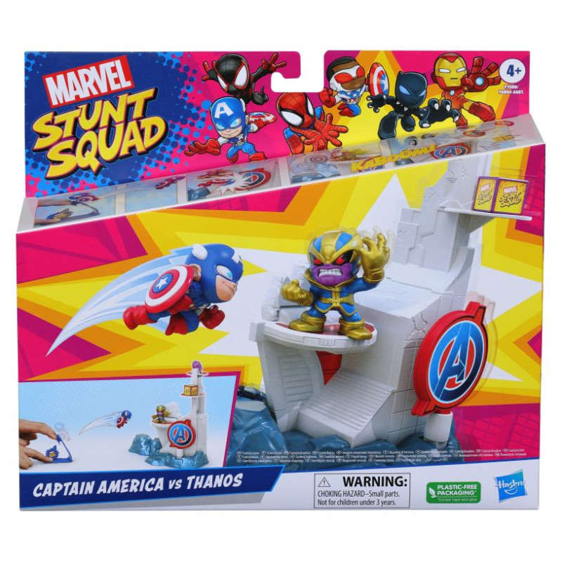 Marvel Stunt Squad komplekts "Smashin Heroes"