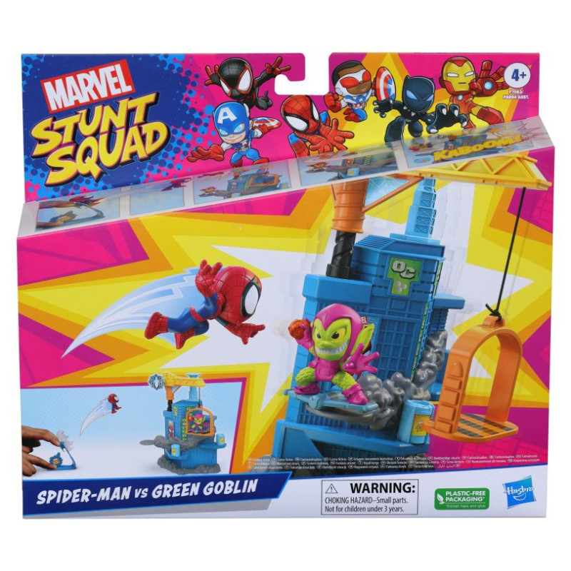 Marvel Stunt Squad komplekts "Smashin Heroes"