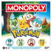 Monopoly Galda spēle Pokemon (Latviešu un igauņu val.)