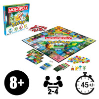 Monopoly Galda spēle Pokemon (Latviešu un igauņu val.)