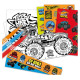 Bladez HOT WHEELS MOSTER TRUCKS uzlīmju aktivitāšu komplekts