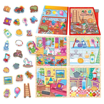 Headu Montessori spēle "Mana mazā māja"