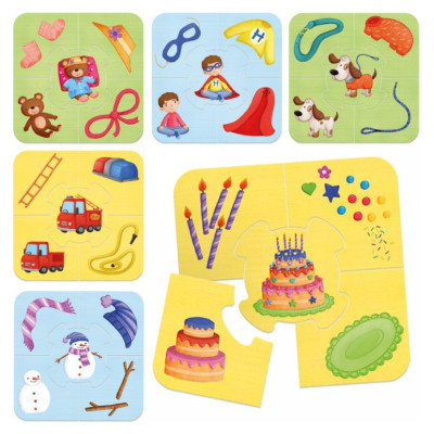 Headu Izglītojo&scaron;a spēle mazuļiem &acute;Kas to veido?&acute;&acute;