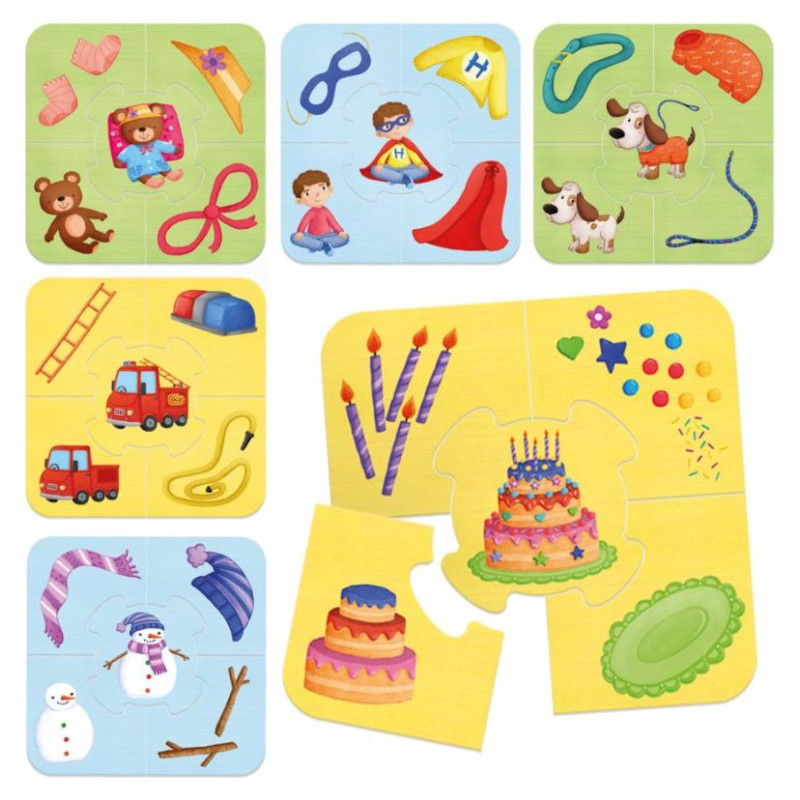 Headu Izglītojo&scaron;a spēle mazuļiem &acute;Kas to veido?&acute;&acute;