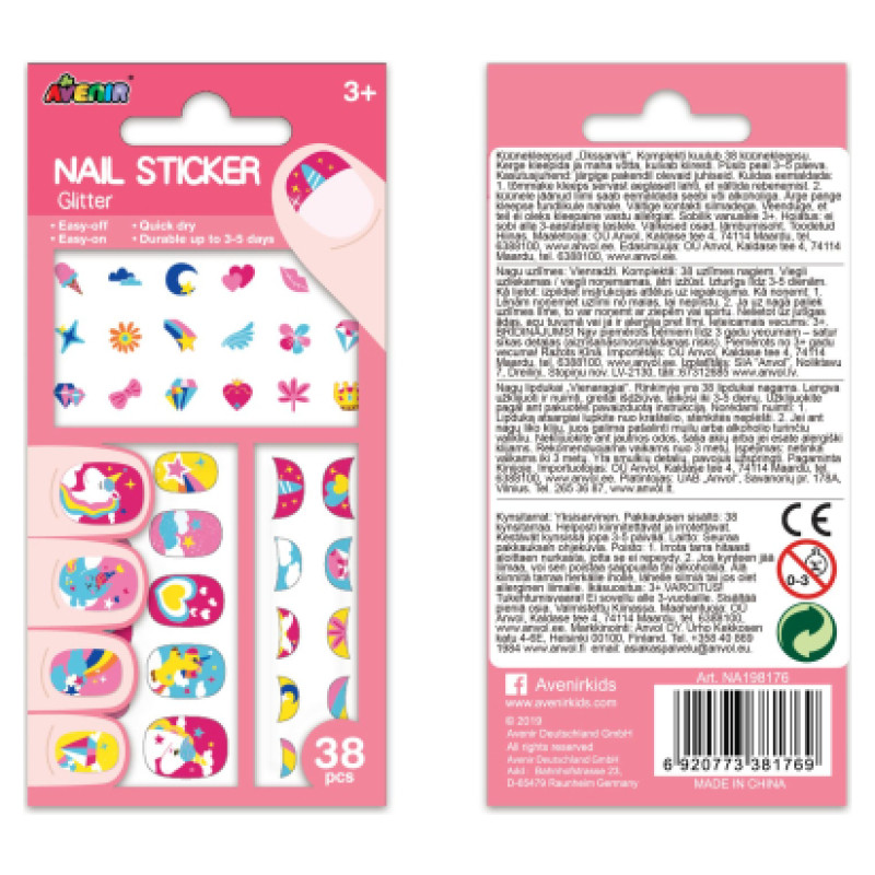 Avenir Nagu uzlīmes: Vienradži