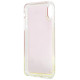 Guess GUHCPXGLCPI iPhone X/Xs różowy /pink hard case California Glow in the dark