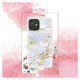Kingxbar Agate Series case decorated printed Agate iPhone 12 mini green
