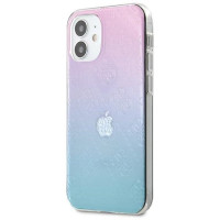 Guess GUHCP12S3D4GGBP iPhone 12 mini 5.4" blue-pink/blue&pink hardcase 4G 3D Pattern Collection