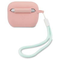 Guess GUACAPLSVSPG AirPods Pro cover rose green/pink green Silicone Vintage