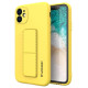 Wozinsky Kickstand Case silicone cover for iPhone 11 Pro Max yellow