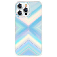 Kingxbar Streamer Series luxury elegant phone case for iPhone 13 Pro blue (Triangle)