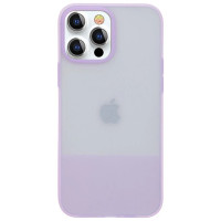Kingxbar Plain Series case cover for iPhone 13 Pro silicone case purple