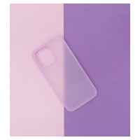 Kingxbar Plain Series case cover for iPhone 13 Pro silicone case purple