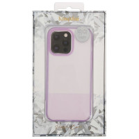 Kingxbar Plain Series case cover for iPhone 13 Pro silicone case purple