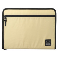 Ringke Smart Zip Pouch for a laptop up to 13" with a stand - beige