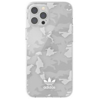 Adidas OR SnapCase Camo iPhone 12 Pro Ma x przezroczysty/biały 43706