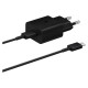 Samsung EP-T1510XBEGEU 15W PD USB-C AFC Wall Charger with USB-C Cable - Black