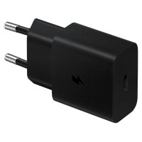 Samsung EP-T1510XBEGEU 15W PD USB-C AFC Wall Charger with USB-C Cable - Black