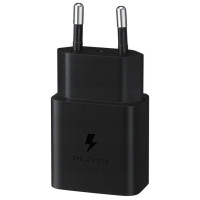 Samsung EP-T1510XBEGEU 15W PD USB-C AFC Wall Charger with USB-C Cable - Black
