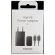 Samsung EP-T1510XBEGEU 15W PD USB-C AFC Wall Charger with USB-C Cable - Black
