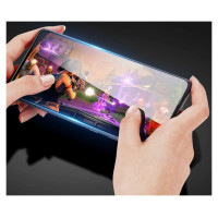Dux Ducis 9D Tempered Glass full screen 9H tempered glass with frame for Samsung Galaxy A73 black (case friendly)
