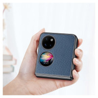 Dux Ducis Fino case is made of nylon material Huawei P50 Pocket blue