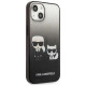 Karl Lagerfeld KLHCP13STGKCK iPhone 13 mini 5,4" hardcase czarny/black Gradient Ikonik Karl & Choupette