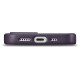Icarer Case Leather Cover Case for iPhone 14 Dark Purple (WMI14220705-DP) (MagSafe Compatible)