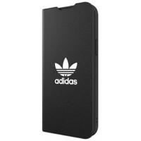 Adidas OR Booklet Case BASIC iPhone 13 Pro Max 6,7" czarno biały/black white 47127