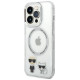 Karl Lagerfeld KLHMP14XHKCT iPhone 14 Pro Max 6.7 "hardcase transparent / transparent Karl & Choupette Aluminum Magsafe